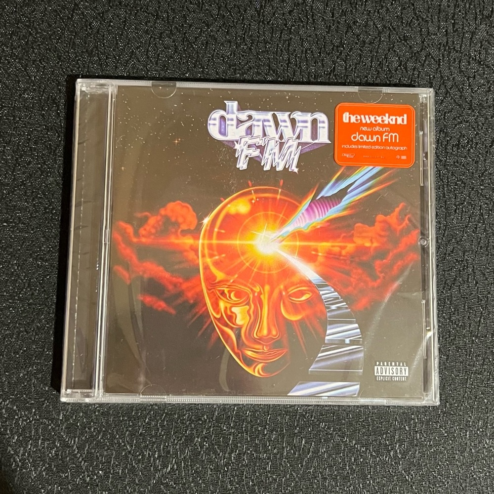 The Weeknd Dawn FM Signed CD